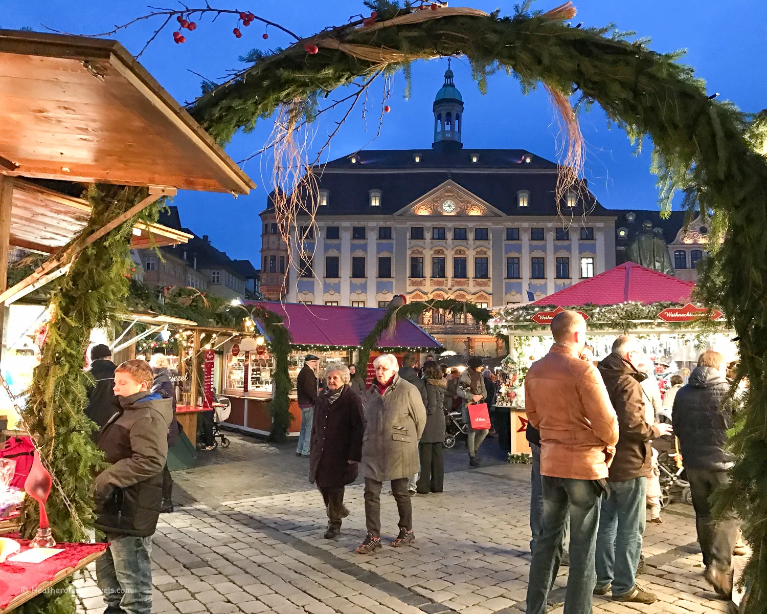 Christmas Market in Coburg, Germany