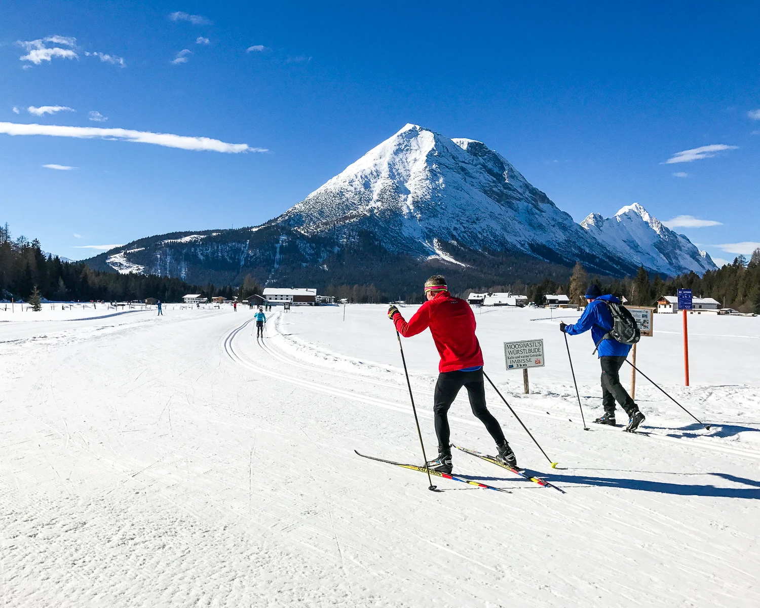 Cross-country ski in Leutasch