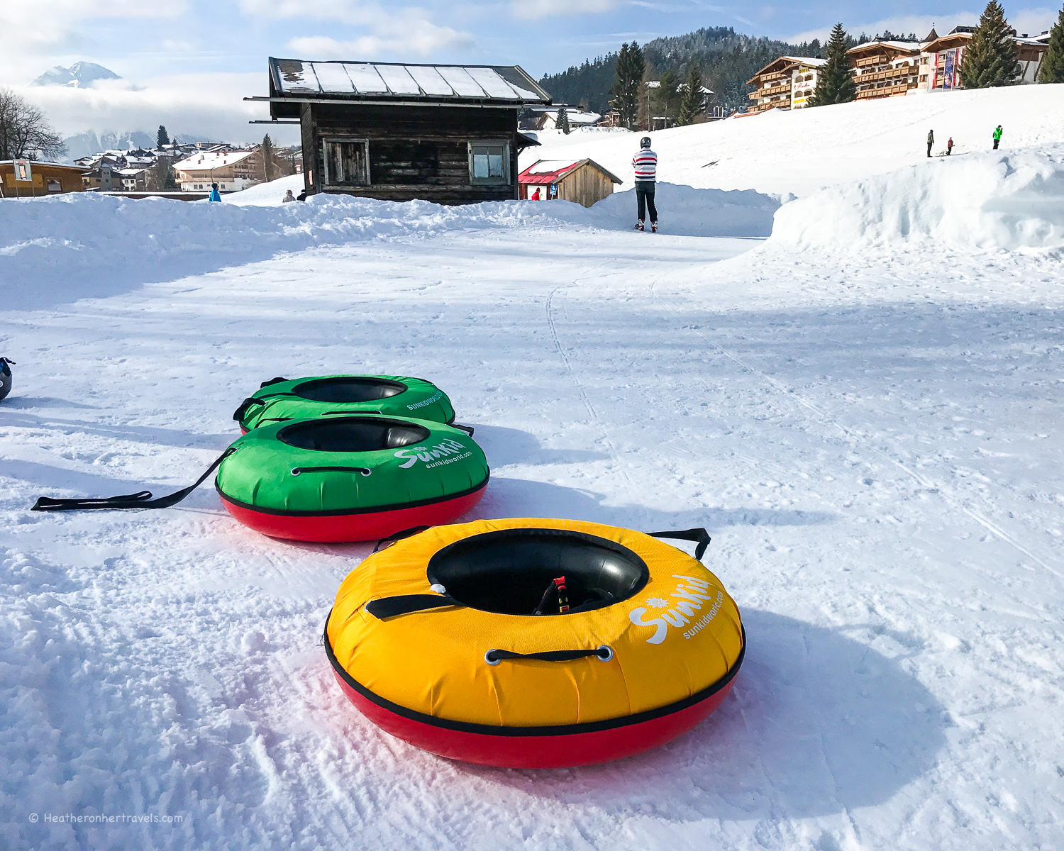 Tobogganing in Seefeld