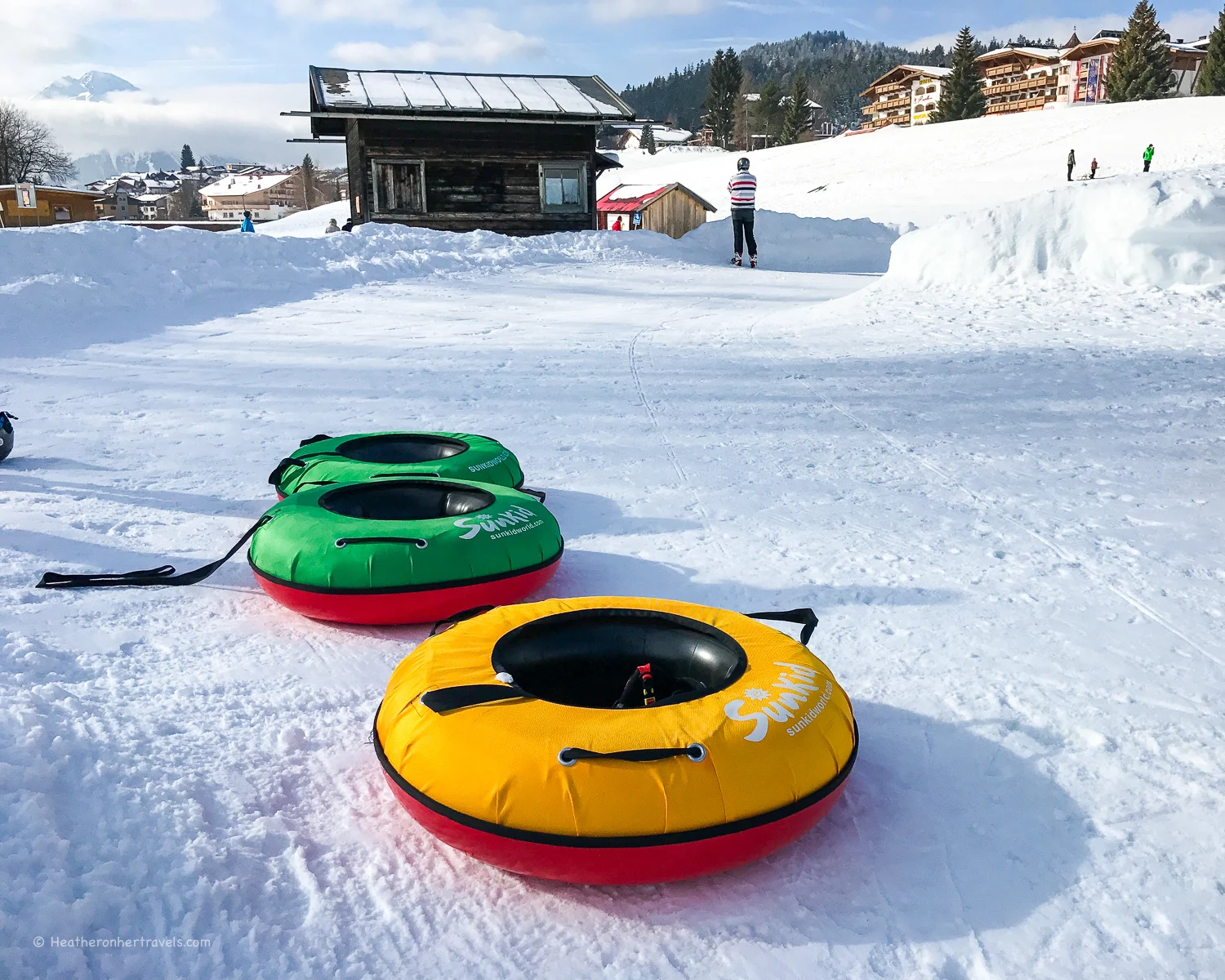 Tobogganing in Seefeld