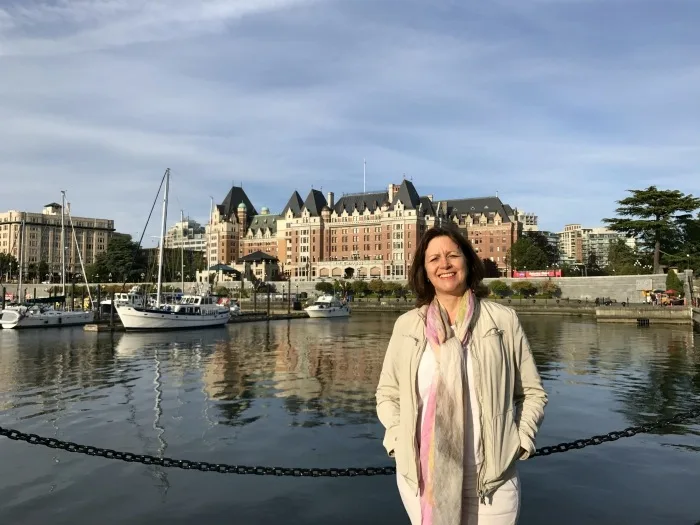 Heather on a weekend in Victoria BC