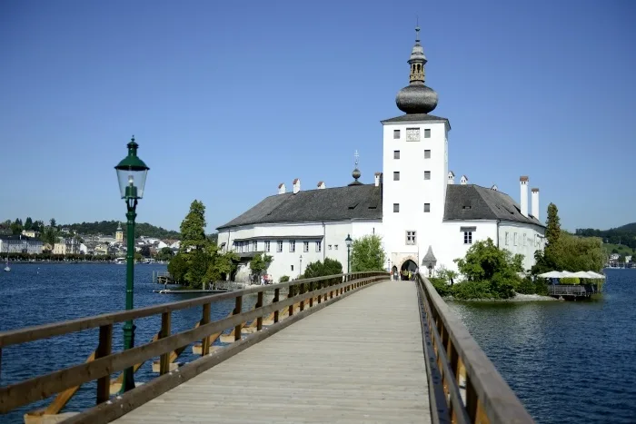 Schloss Ort on Traunsee Austria Photo: Traunsee Tourism