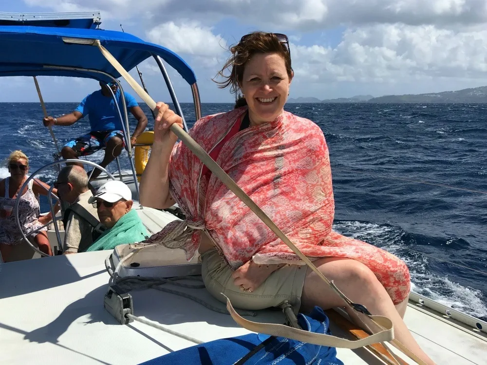 Sailing trip from East Winds St Lucia Photo Heatheronhertravels.com