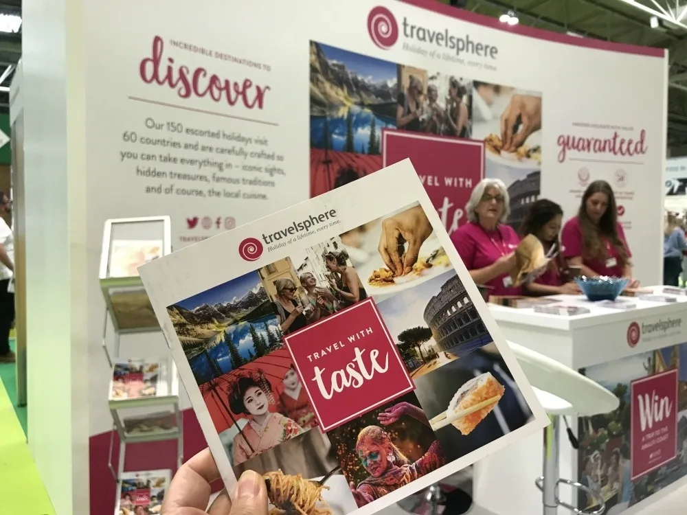 Travelsphere at BBC Good Food Show Photo Heatheronhertravels.com