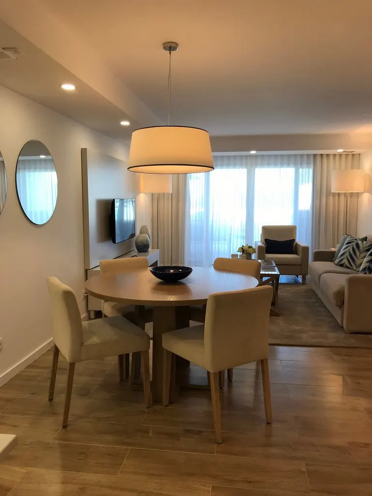 New style dining room at Quinta do Lago Country Club Quinta do Lago apartmentsPhoto Heatheronhertravels.com