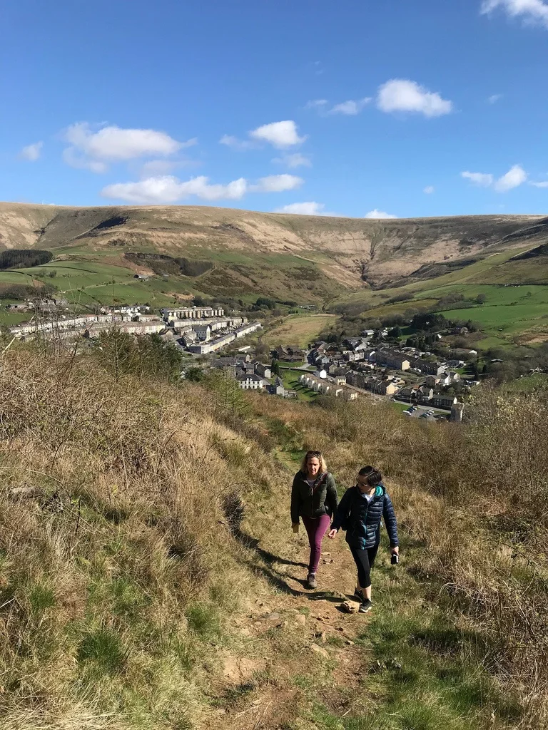 Walking in Blaengarw valley South Wales Photo Heatheronhertravels.com