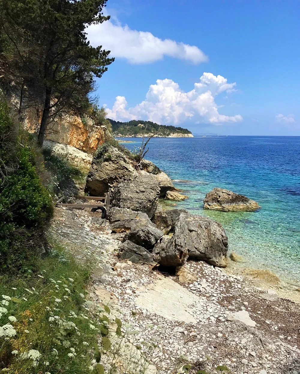 Luxury Paxos Villa Greece - Villa Glaros beach Photo Heatheronhertravels