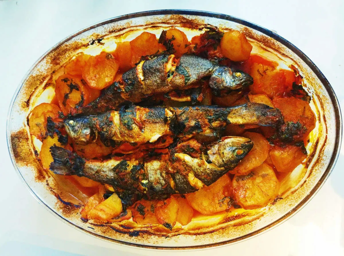 Moroccan Fish Tagine Photo: Moroccan Zest