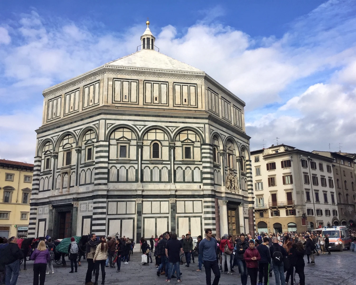 Things to see in Florence - Baptistry in Florence Photo Heatheronhertravels.com