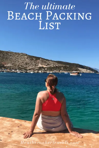 The ultimate Beach Packing list