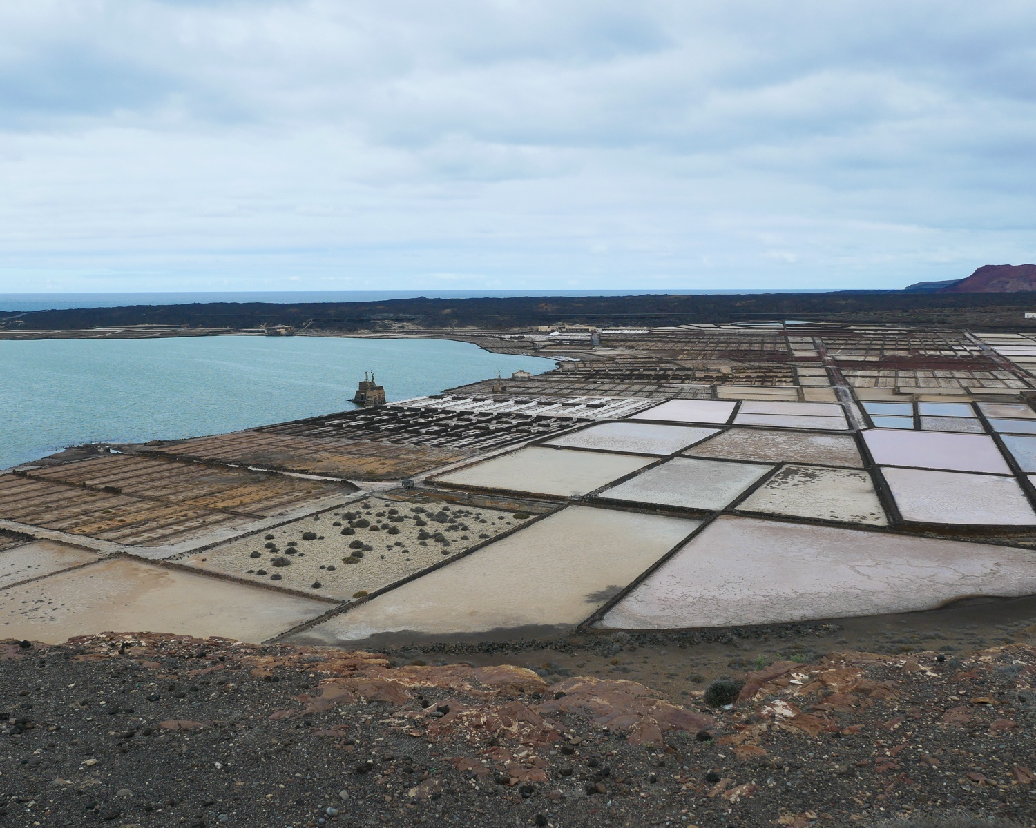 Janubio salt flats in Lanzarote Photo Heatheronhertravels.com