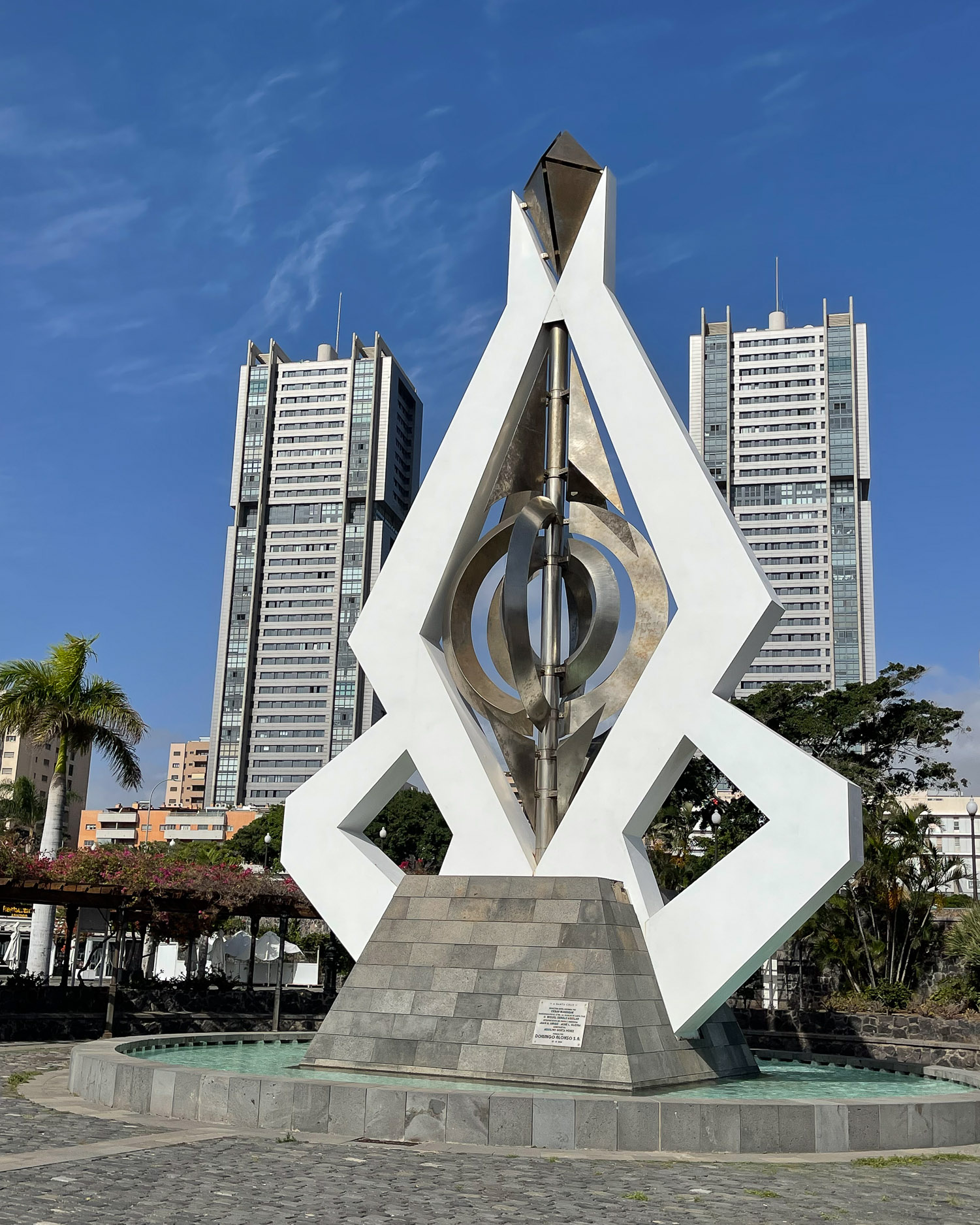 Cesar Manrique sculpture Santa Cruz Tenerife Photo Heatheronhertravels.com