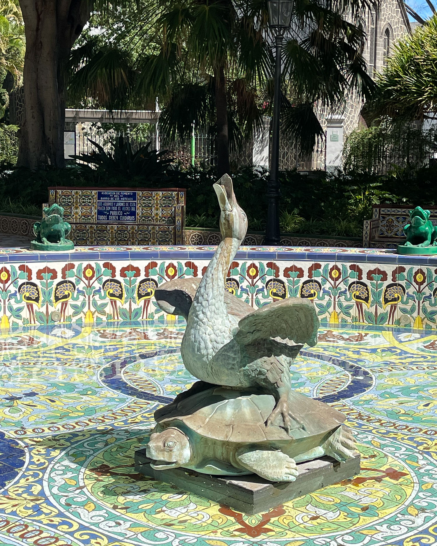 Plaza 25 de Julio in Santa Cruz Tenerife Photo Heatheronhertravels.com