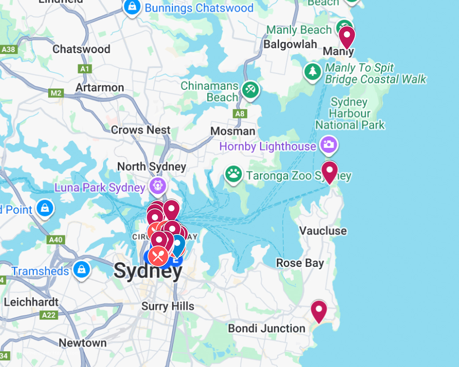 1 Day in Sydney Itinerary © Heatheronhertravels.com-1