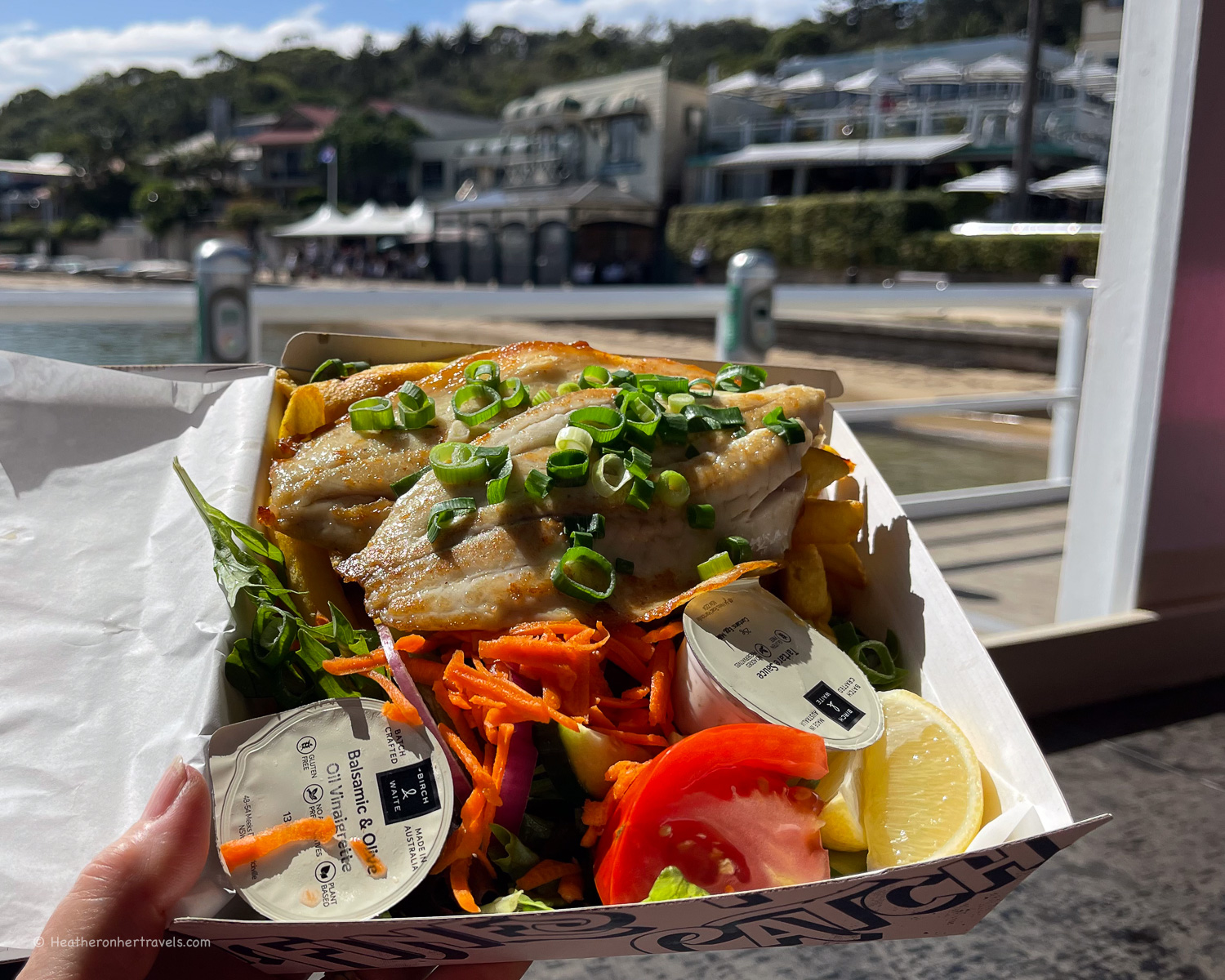 Fish & chips at Dawson's Watson Bay © Heathertonhertravels.com