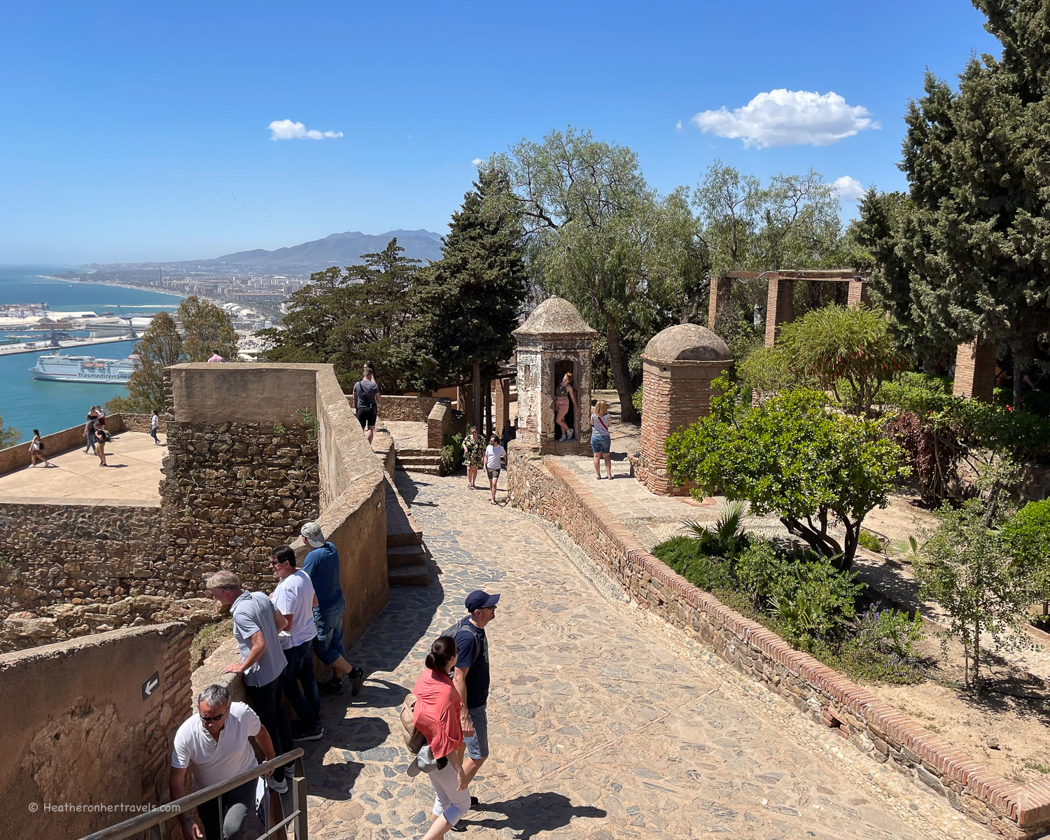 Gibralfaro castle Malaga Spain © Heatheronhertravels.com