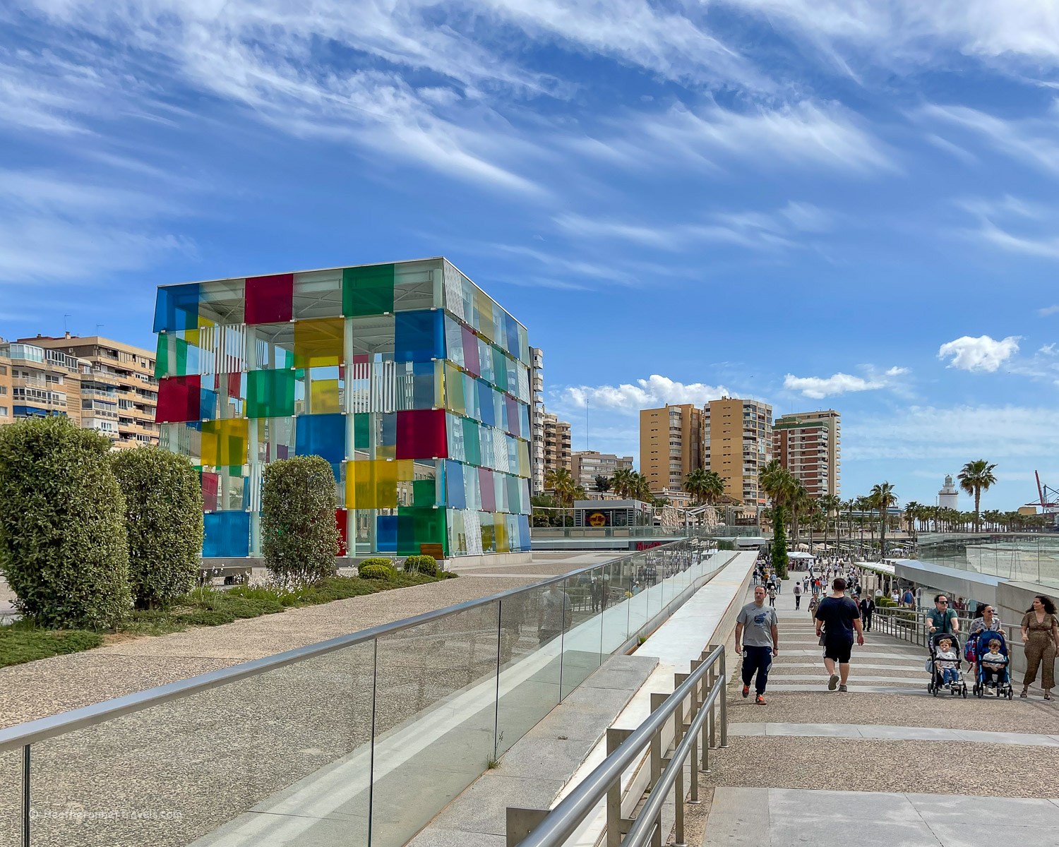 Pompidou centre Malaga Spain © Heatheronhertravels.com