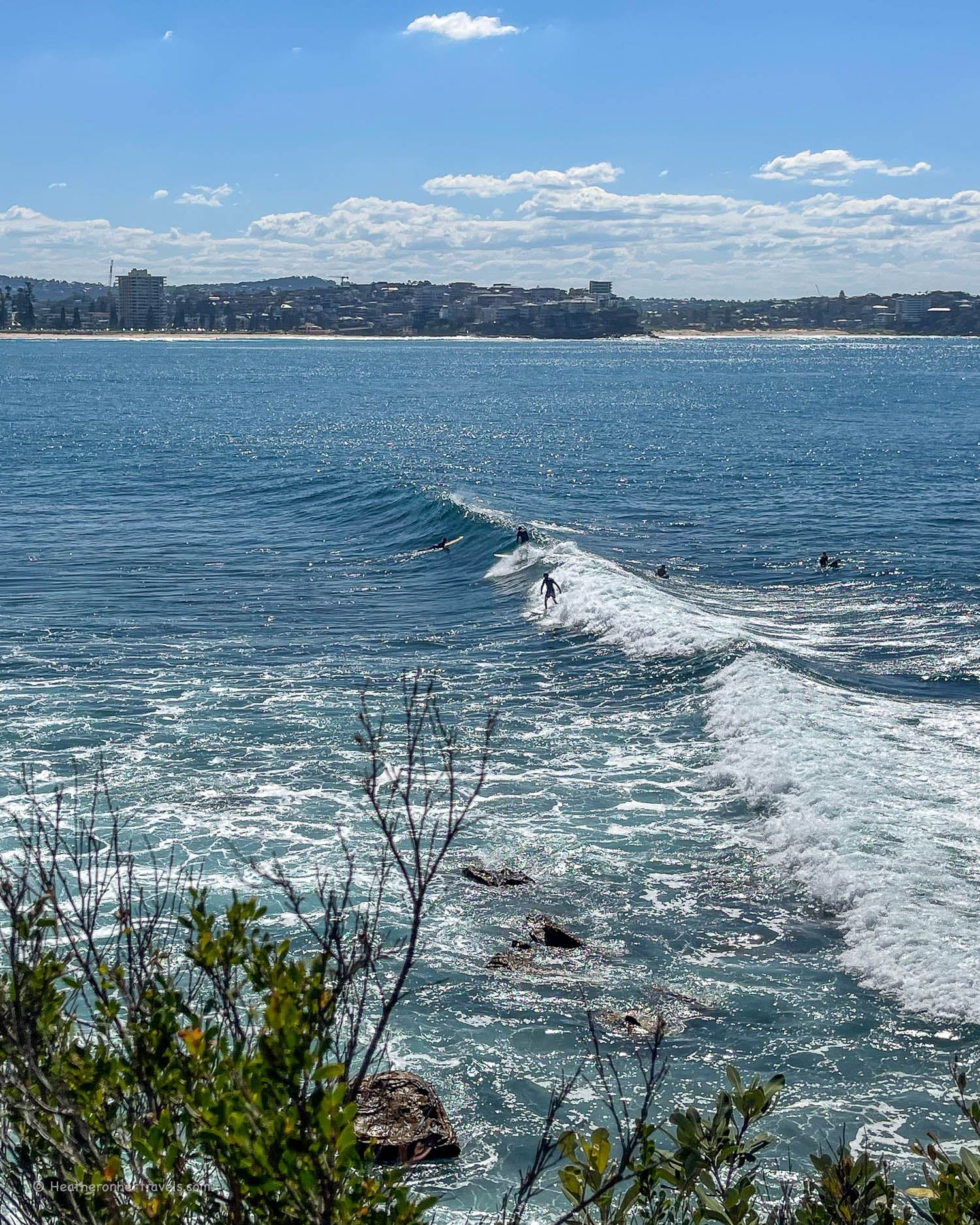 Surfers at Manly Sydney Australia © Heatheronhertravels.com