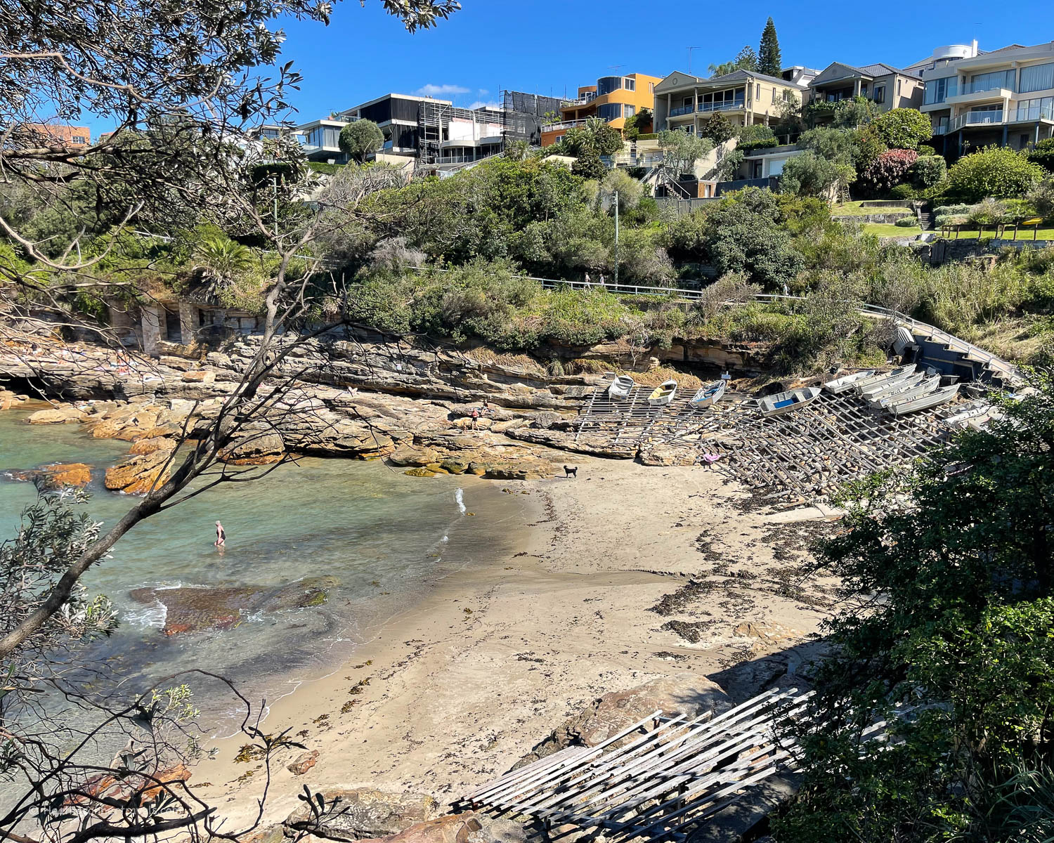 Gordons Bay - Bondi to Coogee walk Sydney © Heatheronhertravels.com