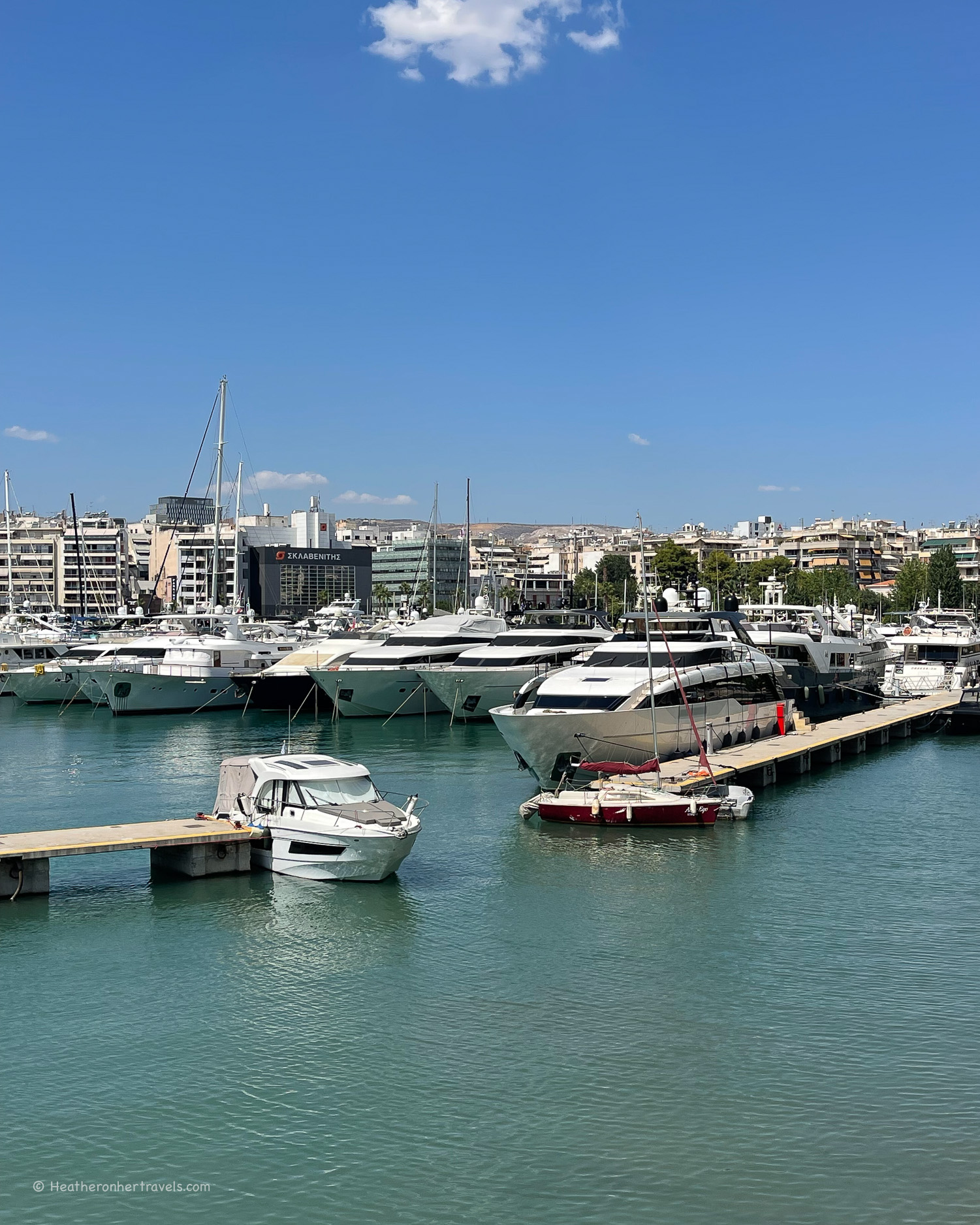 Marina Zea Piraeus Greece © Heatheronhertravels.com