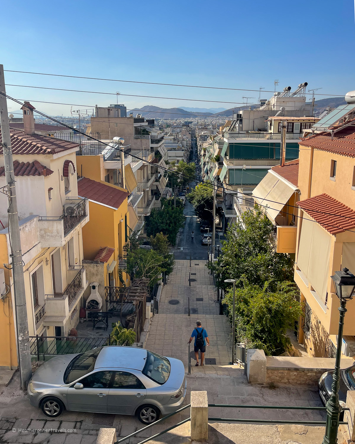 View from Kastella over Piraeus Greece © Heatheronhertravels.com