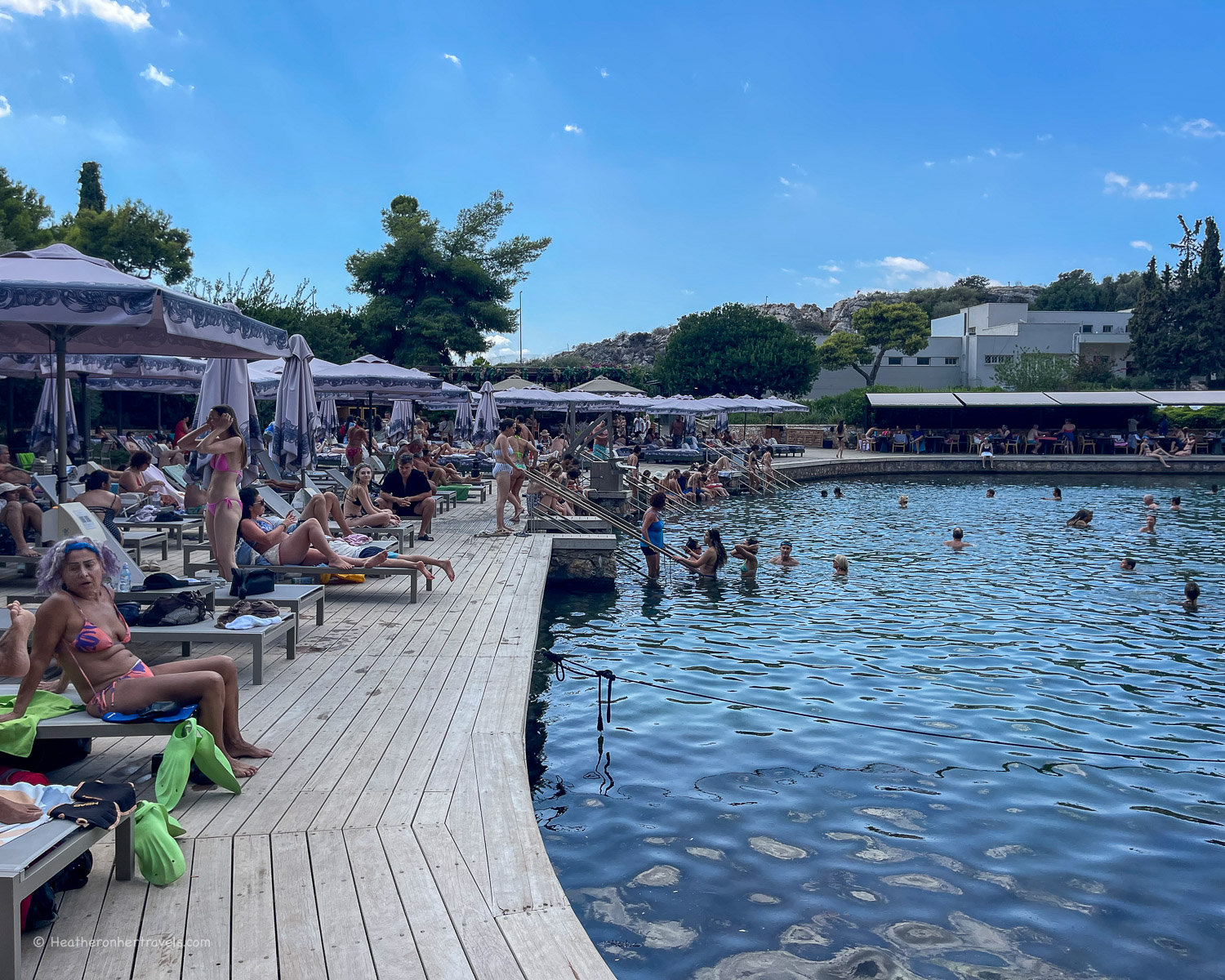 Lake Vouliagmeni near Athens © Heatheronhertravels.com